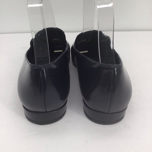 Stuart Weitzman Myguy Leather Loafer Casual Career Black Made in Spain size 8M - Picture 7 of 10